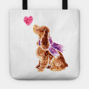 Coca cola Cocker spaniel Tote