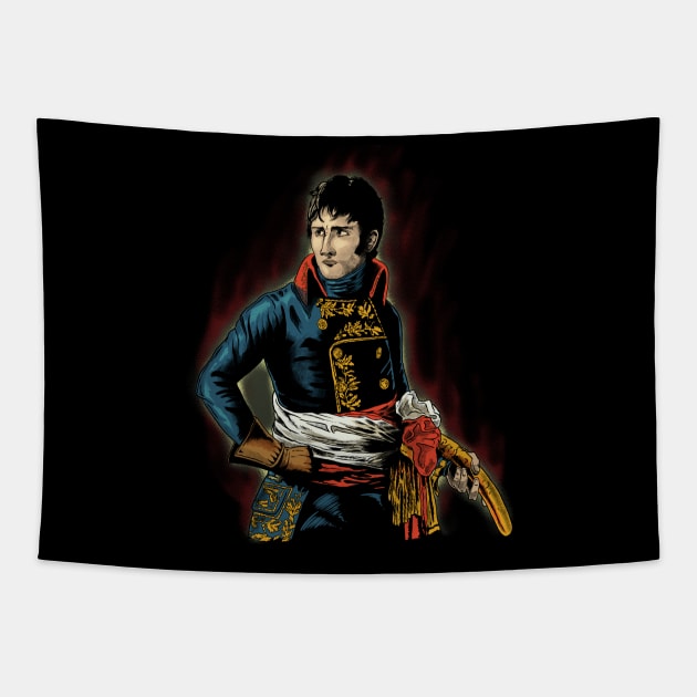 Napoleon Bonaparte - French Emperor - History Of France Tapestry by Styr Designs
