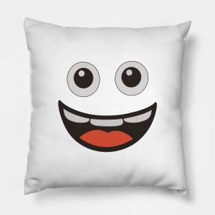 Look Im A Ghost! No! A snowman! No! A Snowball! Funny Joke Pillow