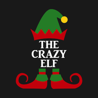 The Crazy Elf Matching family Christmas T-Shirt