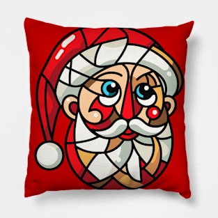 Portrait of Santa Pillow