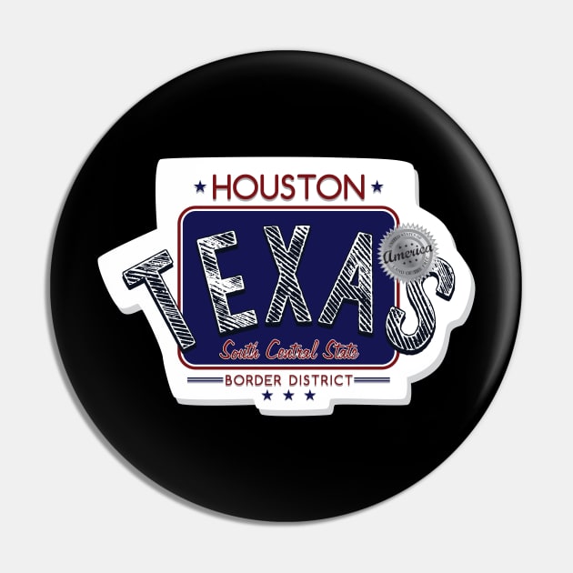 Houston - Texas Pin by TambuStore