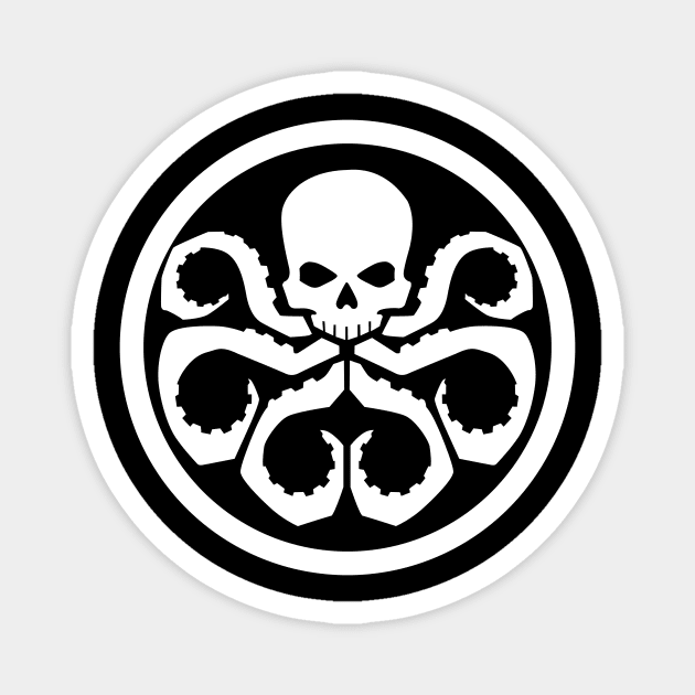 Hail Hydra Magnet by JamesCMarshall