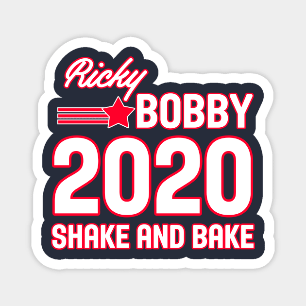 Ricky Bobby USA President 2020 Election Funny Magnet by charlescheshire