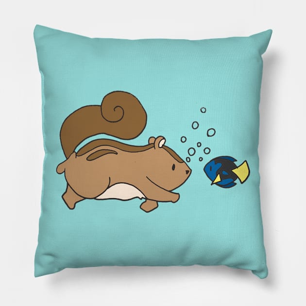 Ciapo is finding Dory Pillow by Jessart