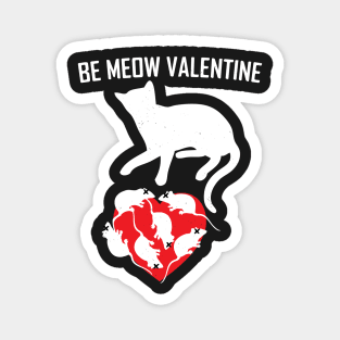 Be Meow Valentine Magnet