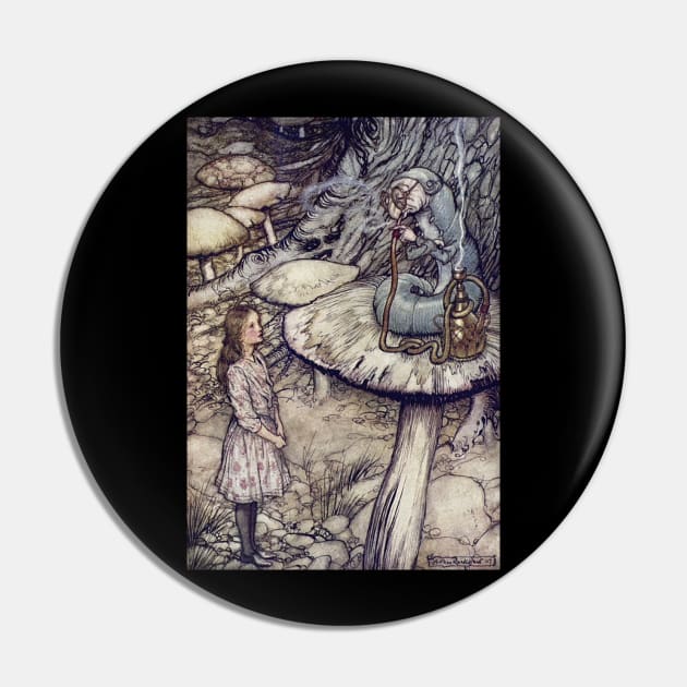 Alice In Wonderland - Arthur Rackham - 3 Pin by Illustration Station