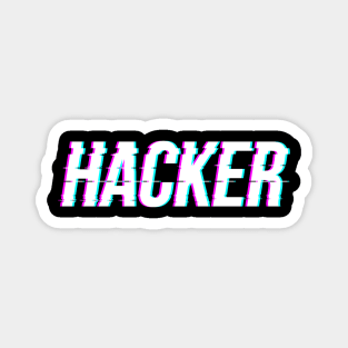 Hacker - Cyberpunk Magnet