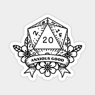 Anxious Good DND Alignment Magnet