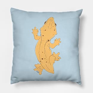 Crested Gecko Frog Butt Pillow