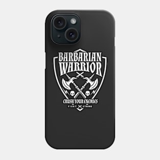 Pen and Paper Barbarian Phone Case