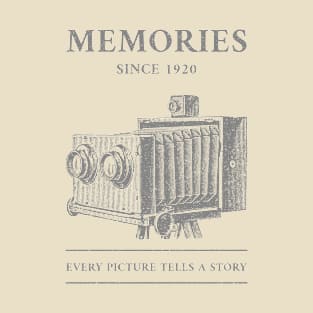 Memories Since 1920 Every Picture Tells A Story T-Shirt