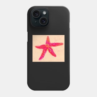 Starfish in Pink Phone Case