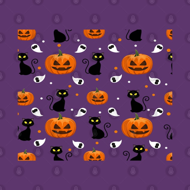 Halloween Pattern by DragonTees