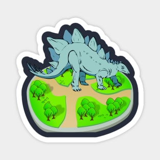 Stegosaurus Dinosaur Magnet