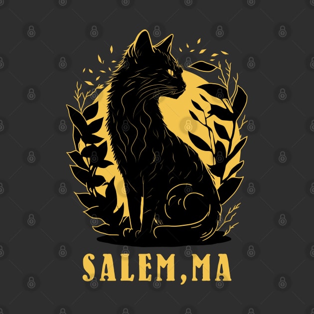 Black Cat Silhouette | Salem by TMBTM