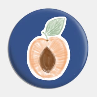 Sunny Apricot Pin