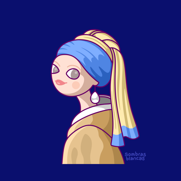 Girl with a Pearl Earring by sombrasblancas