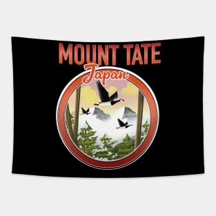 Mount Tate Japan Tapestry