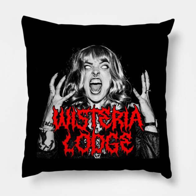 Screaming Doppelganger Pillow by Wisteria Lodge