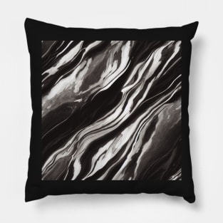 Luxurious Black Marble Stone, model 8 Pillow