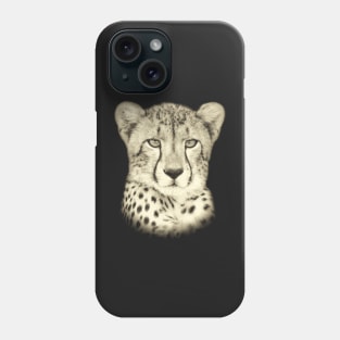 Young Cheetah Making Eye Contact Phone Case