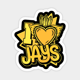 Love Jays Opti Yellow Taxi Magnet