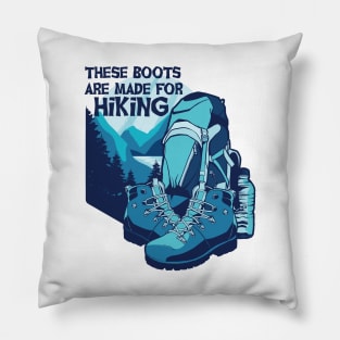 Boots for Hiking Pillow