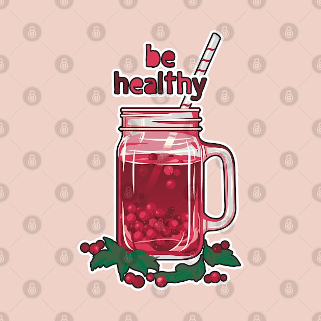 Be healthy. Viburnum berry warm drink by lents