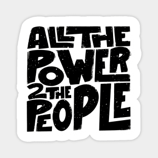 Power to the People Magnet