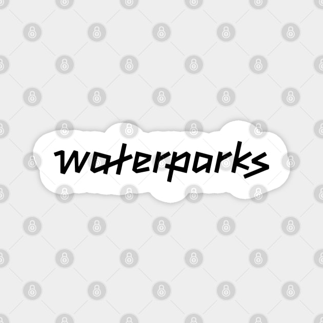 Waterparks Merch Waterparks Logo Magnet by Williamjmahoney