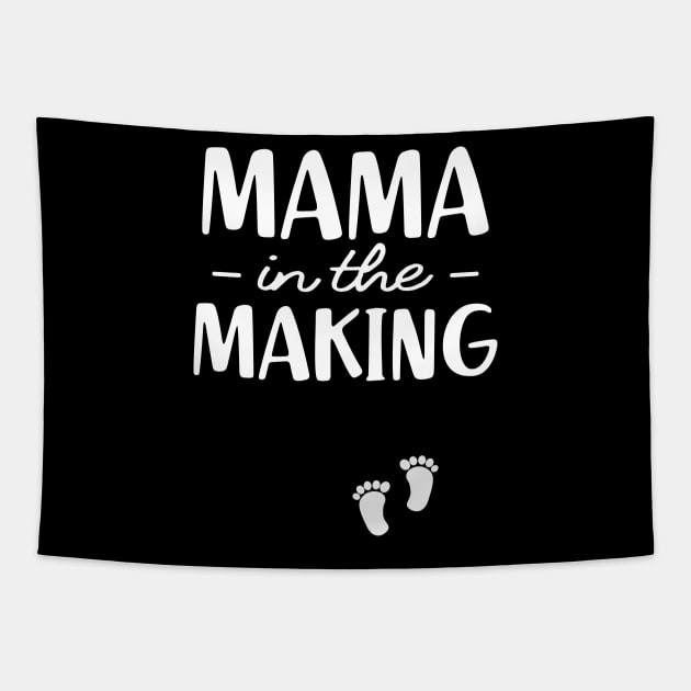 Pregnancy - Mama in the making Tapestry by KC Happy Shop