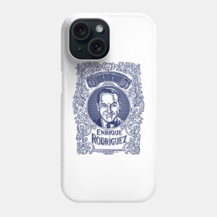 Enrique Rodríguez in Blue Phone Case