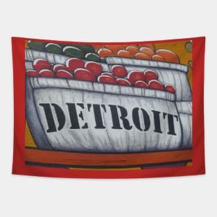 Detroit Market Tapestry