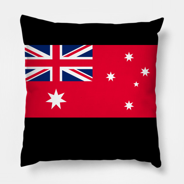 Red ensign flag pre 1954 army Australian Flag - Pillow | TeePublic
