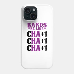 Funny Bard Charisma Stats Phone Case