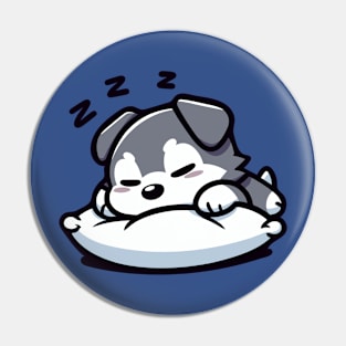 Dog Sleeping Pin