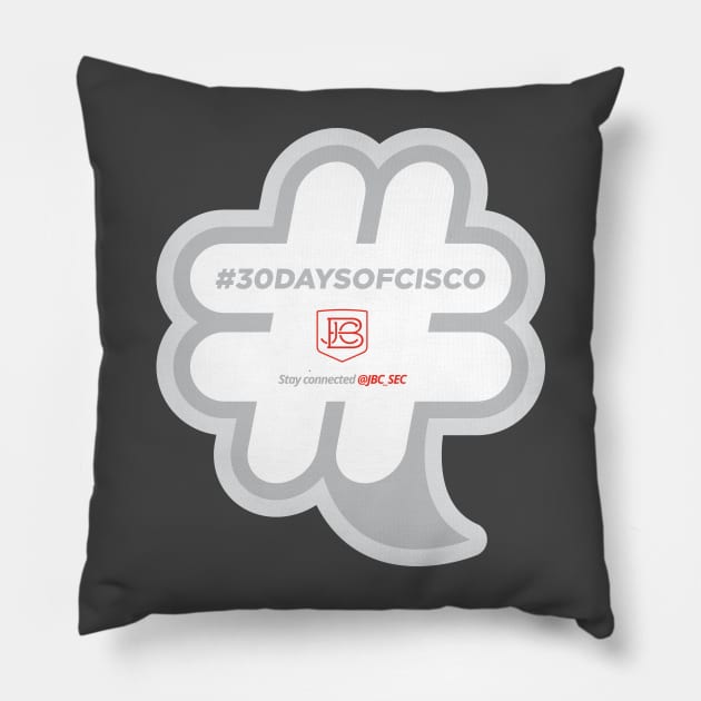 #30DaysofCisco Pillow by JBC