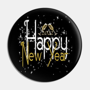 New year 2022 Pin