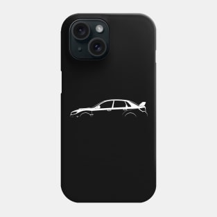 Subaru Impreza WRX STi (GV) Silhouette Phone Case