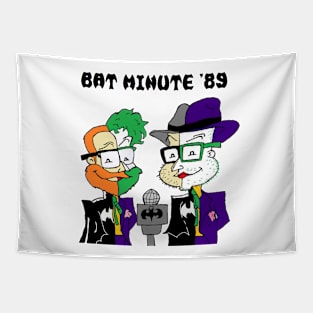 Bat Minute '89 - Classic Logo Tapestry