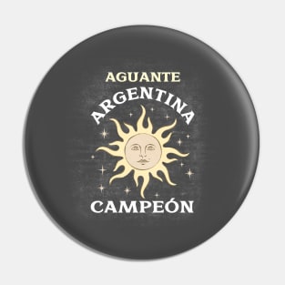 Argentina Campeon Del Mundo Qatar 2022 Pin