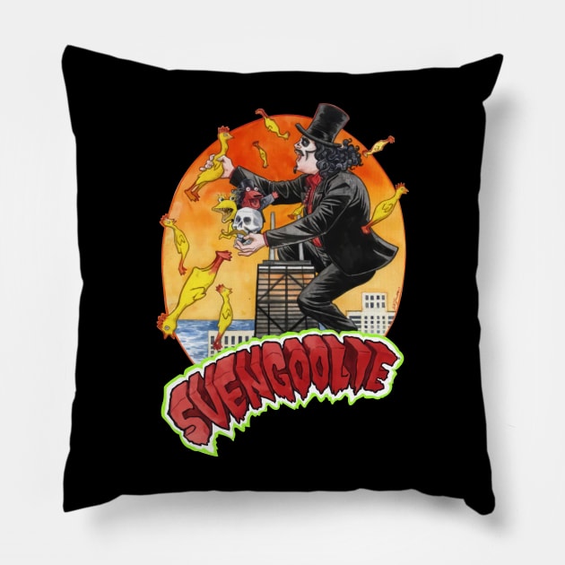 King Sven Svengoolie Pillow by CelestialCharmCrafts