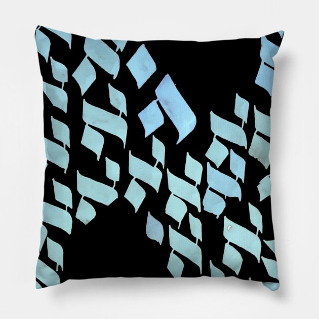 AAA_BLUISH Pillow by TAOT