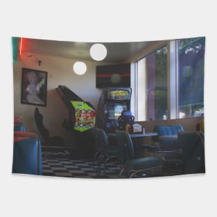 Inside Cruiser's Diner Tapestry