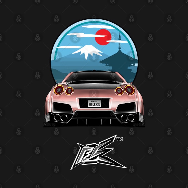 nissan r35 gtr peach by naquash