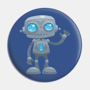 waving robot1 Pin