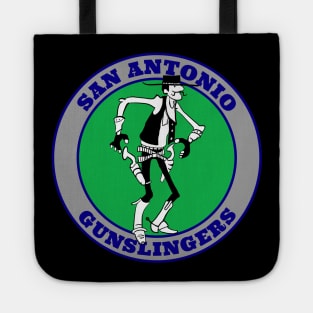 Defunct - San Antonio Gunslingers USFL Football Tote