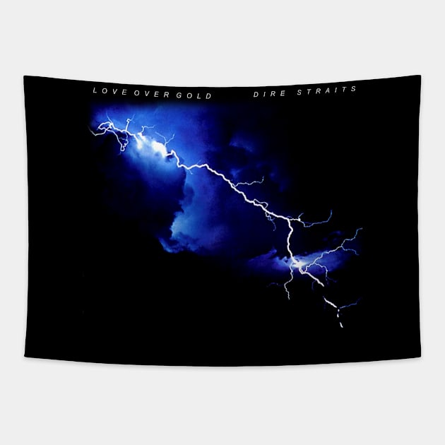 Dire Straits Love over Gold Tapestry by BanyakMau