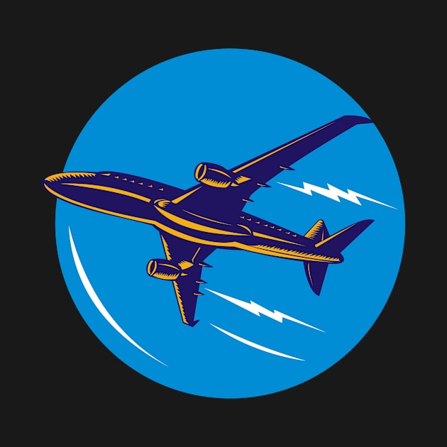 Commercial Jet Plane Airliner by Protshirtdesign